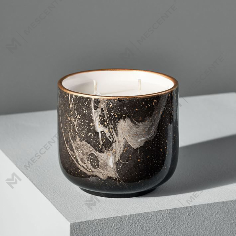 M&Scente مُلصق خاص عضوي بشعيرتين للفول السوداني مجموعة هدايا شمعات قهوة من كونستلتينش باث آند بودي ووركس