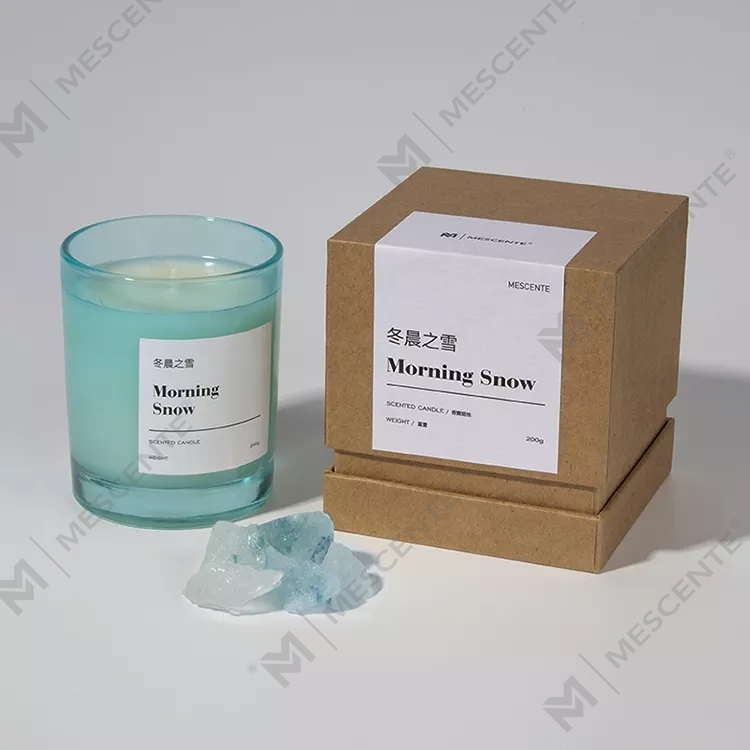 شموع زيتية فاخرة كبيرة الحجم من M&Scent للحفلات الكريستالية مع رائحة عطرية منزلية