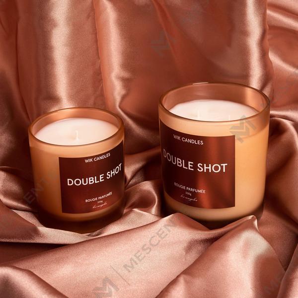 شموع شمع الصويا المعطرة بالكريستال والزجاج الأسود من M&Scent للبيع بالجملة، فاخرة ومخصصة ومزينة بعلامة تجارية خاصة