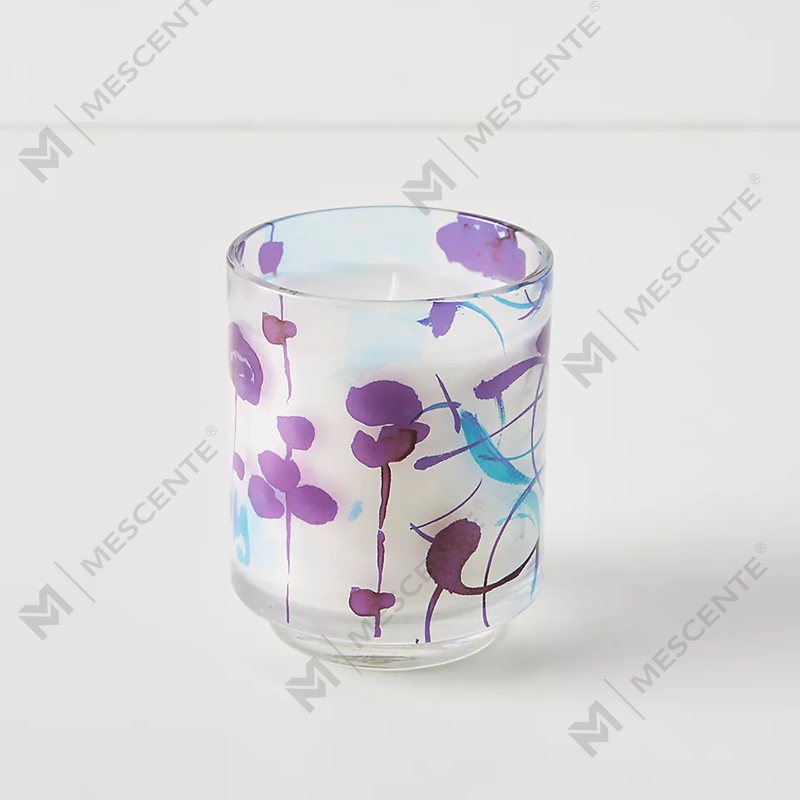 M&Scent شمعات زيت الصويا العطرية المصنوعة من الزجاج والكريستال، بثلاثة شرائط، مخصصة للديكور الفاخر، وتحمل علامة تجارية خاصة، يوم الأحد