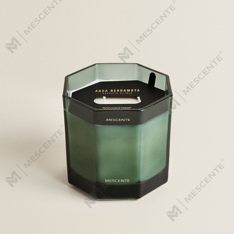 M&Scent أواني زجاجية خاصة بعلامة مصنعة، شمعات عطرية من الصاج الطبيعي للصويا