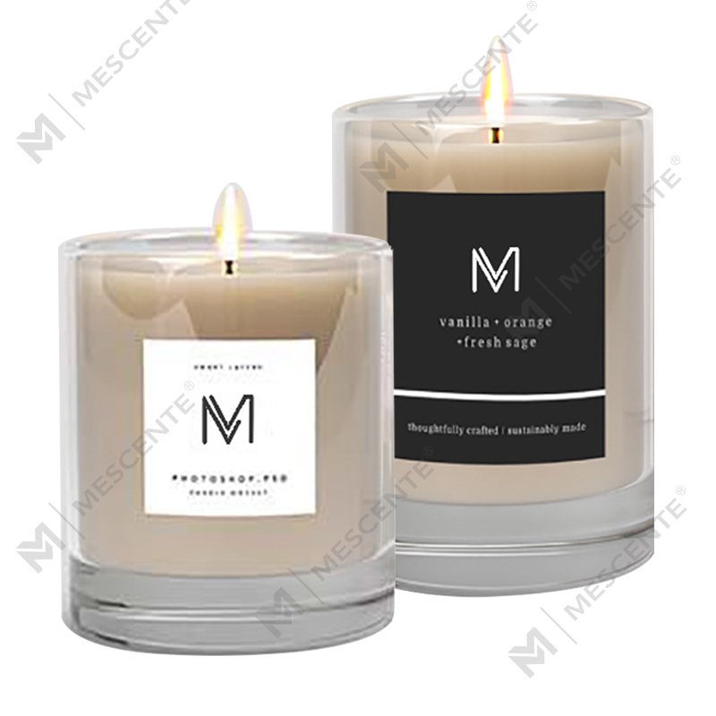 مصنع الجملة M&Scent مباشرة شموع معطرة بشمع الصويا ذات علامة تجارية خاصة فاخرة مع صندوق بكميات كبيرة